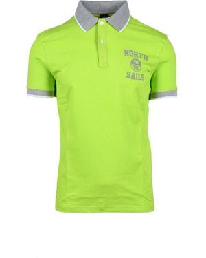 North Sails Green Cotton Polo Shirt
