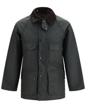 Barbour Gray Cotton Sweatshirt - Black