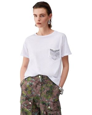 Liu Jo Cotton T-Shirt - White