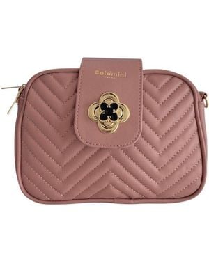 Baldinini Pink Pu Crossbody Bag