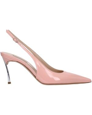 Casadei Pink Leather Sandal