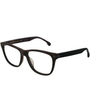 Lozza Brown Cellulose Acetate Glasses (frames) - Black