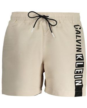 Calvin Klein Polyester Swimwear - Natural