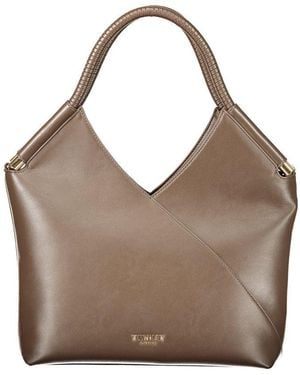 Twinset Twinset Polyurethane Bag - Gray