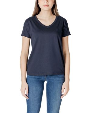 ARMANI EXCHANGE Cotton T-Shirt - Blue