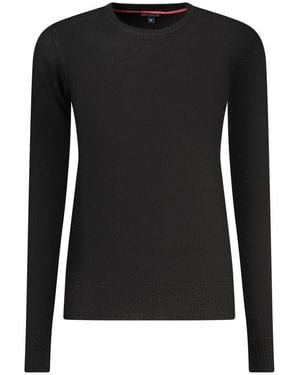 Norway 1963 Black Polyester Sweater