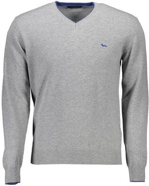 Harmont & Blaine Grey Wool Jumper