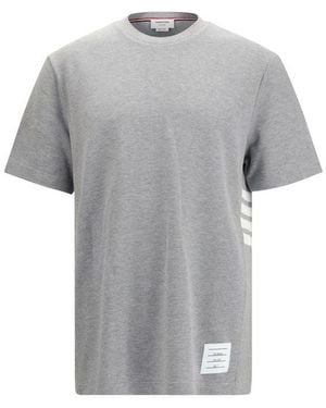 Thom Browne Grey Cotton T