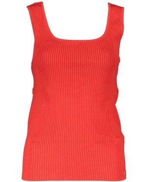 Tommy Hilfiger Modal Tops & T-Shirt - Red