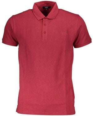 Roberto Cavalli Cotton Polo Shirt - Red