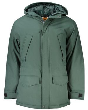 Timberland Green Polyester Men Jacket