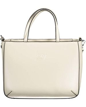 Byblos White Pvc Handbag