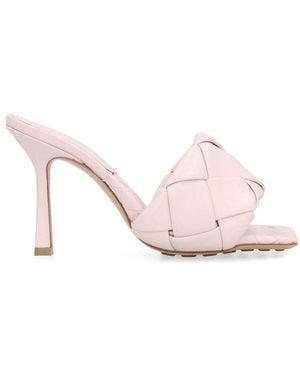 Bottega Veneta Lido Mules - Pink
