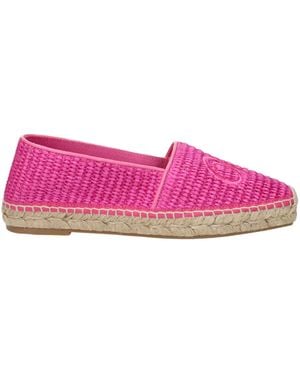 Max Mara Weekend Fabric Espadrillas Fuchsia/Orchid - Pink