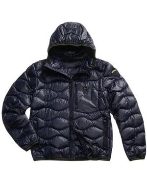 Blauer Polyamide Shell Jacket - Blue
