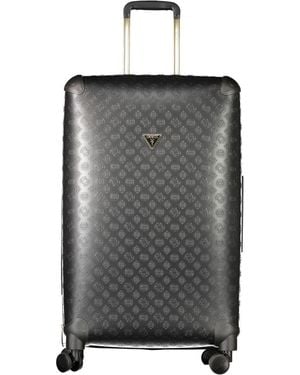 Guess Black Polyethylene Luggage And Travel - Gray