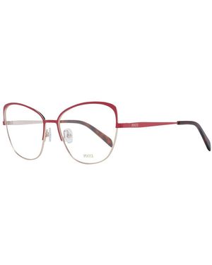 PUCCI Red Metal Glasses (frames) - Metallic