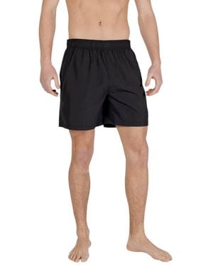 ARMANI EXCHANGE Black Polyester Swim Short