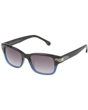 Lozza Brown Acetate Sunglasses - Metallic