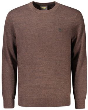 Timberland Brown Cotton Men's Sweater