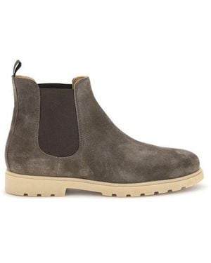 Kiton Chelsea Ankle Boots - Brown