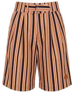Trussardi Beige Cotton Men's Shorts - Brown