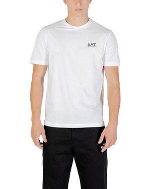 EA7 White Cotton T