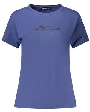 North Sails Blue Cotton T