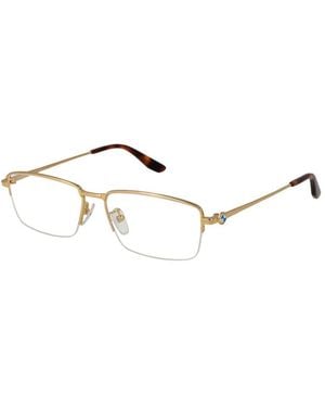 BMW Gold Metal Glasses (frames) - Metallic