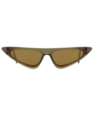 Andy Wolf Bicolor Acetate Sunglasses - Natural