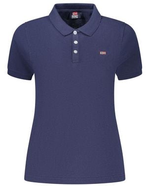 Norway 1963 Blue Cotton 's Polo Shirt