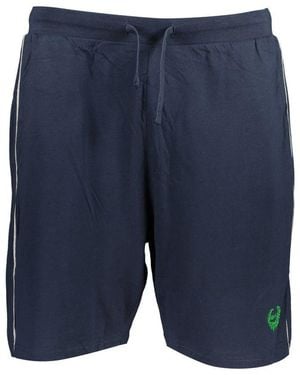 Gianmarco Venturi Blue Cotton Men's Track Pant