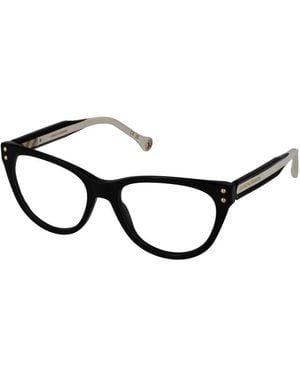 Carolina Herrera Black Acetate Glasses (frames)