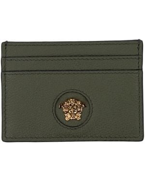 Versace Leather Document Holder - Green
