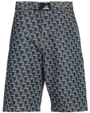 Lanvin Column Monogram Shorts - Grey