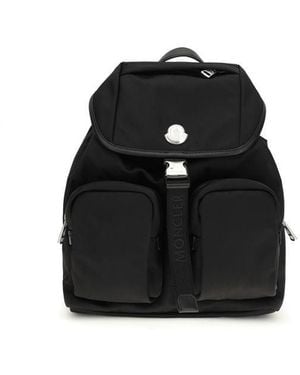Moncler Black Polyamide Backpack