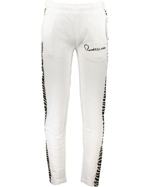 Roberto Cavalli White Cotton Pant