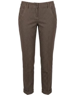 Jacob Cohen Wool Trousers - Grey