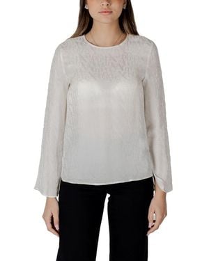 ARMANI EXCHANGE Viscose Blouse - Grey