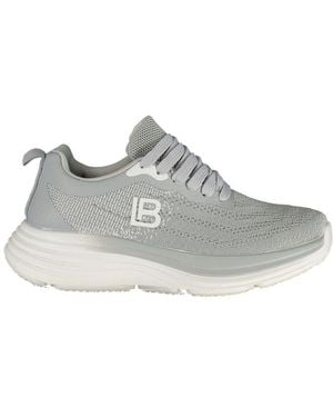 Laura Biagiotti Grigio Polyester Trainer - Grey