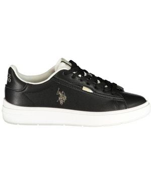 U.S. POLO ASSN. Nero Polyurethane 's Sneaker - Black