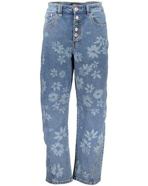Desigual Azzurro Cotton 's Jean - Blue