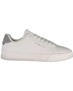 Tommy Hilfiger White Polyurethane Men's Trainer