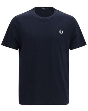 Fred Perry Blue Cotton Sportswear