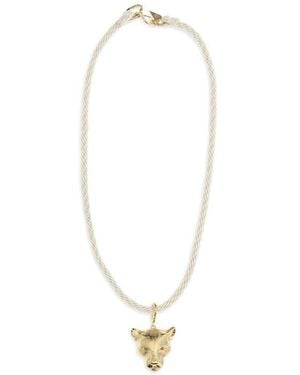 forte_forte Gold Bronze Necklace - Metallic