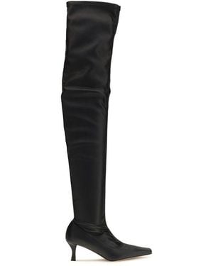 Proenza Schouler Black Polyurethane Over The Knee