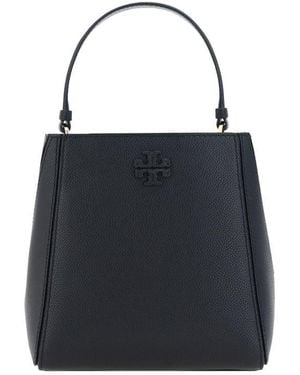 Tory Burch Small Mcgraw Handbag - Black