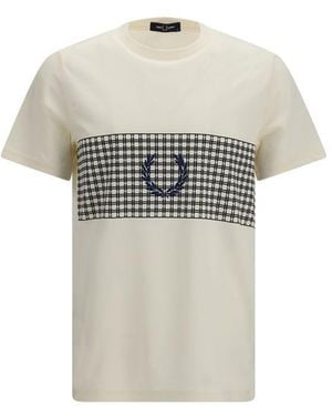 Fred Perry Beige Cotton Sportswear - Natural
