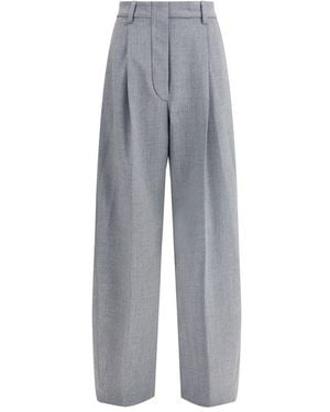 THE LATEST Wide Leg Trousers - Grey