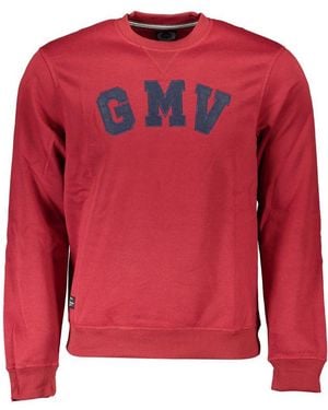 Gianmarco Venturi Red Polyester Men's Sweatshirt
